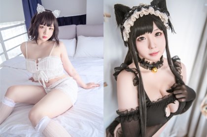 皮皮奶：可爱的脸成熟的身材 写真合集