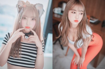 韩国妹子@HaNari(하나리) 臀控福利 写真合集