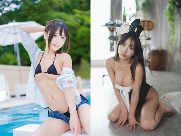 日本妹子@いくみ(育美) 极致黑丝女仆 写真合集